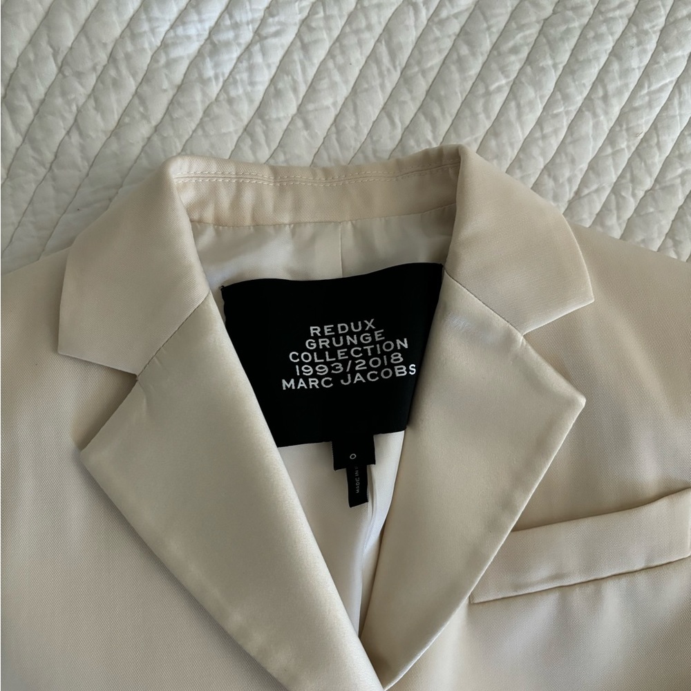 Marc Jacobs Redux Grunge Collection 1993/2018 Blazer size xs/us 0 - Picture 4 of 12